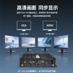 研显触控K1工控小主机支持HDMI、VGA同步、异步又屏输出