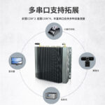 研显触控K2强固型工控主机拥有多COMx6个串口，连接再多工业设备也能从容应对