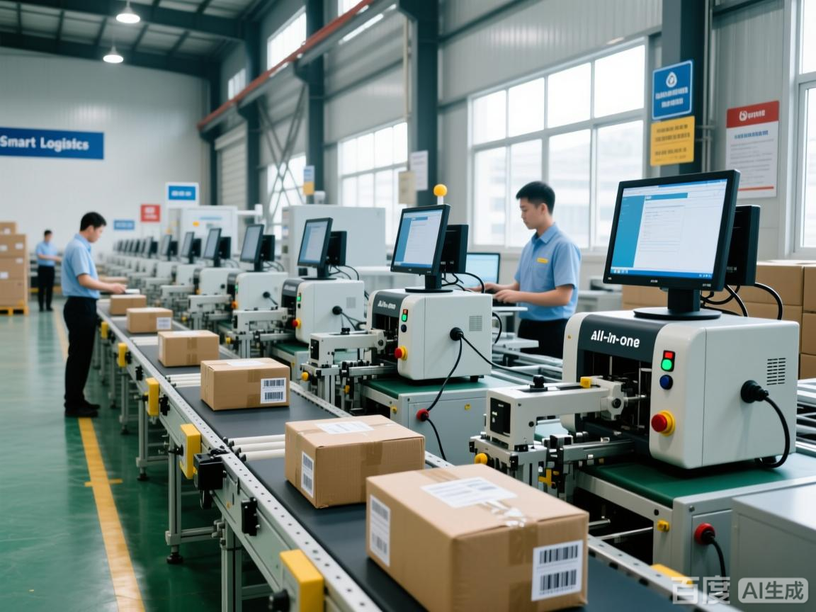 物流分拣场景下，工业电脑一体机扮演着怎样的角色？