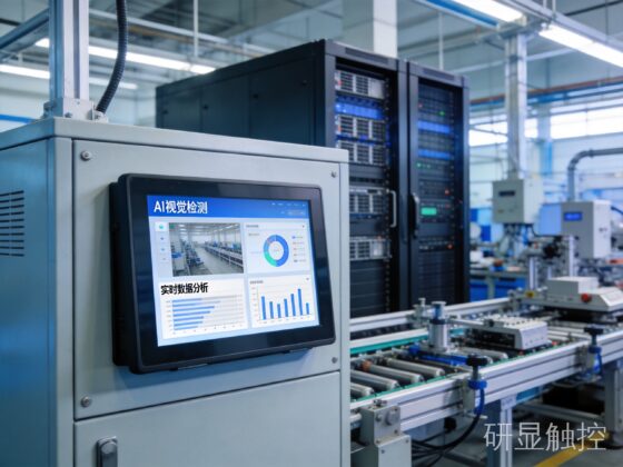 边缘AI算力下沉叠加IP65与EMC认证收紧，工控一体机触屏在智能制造中的角色演进
