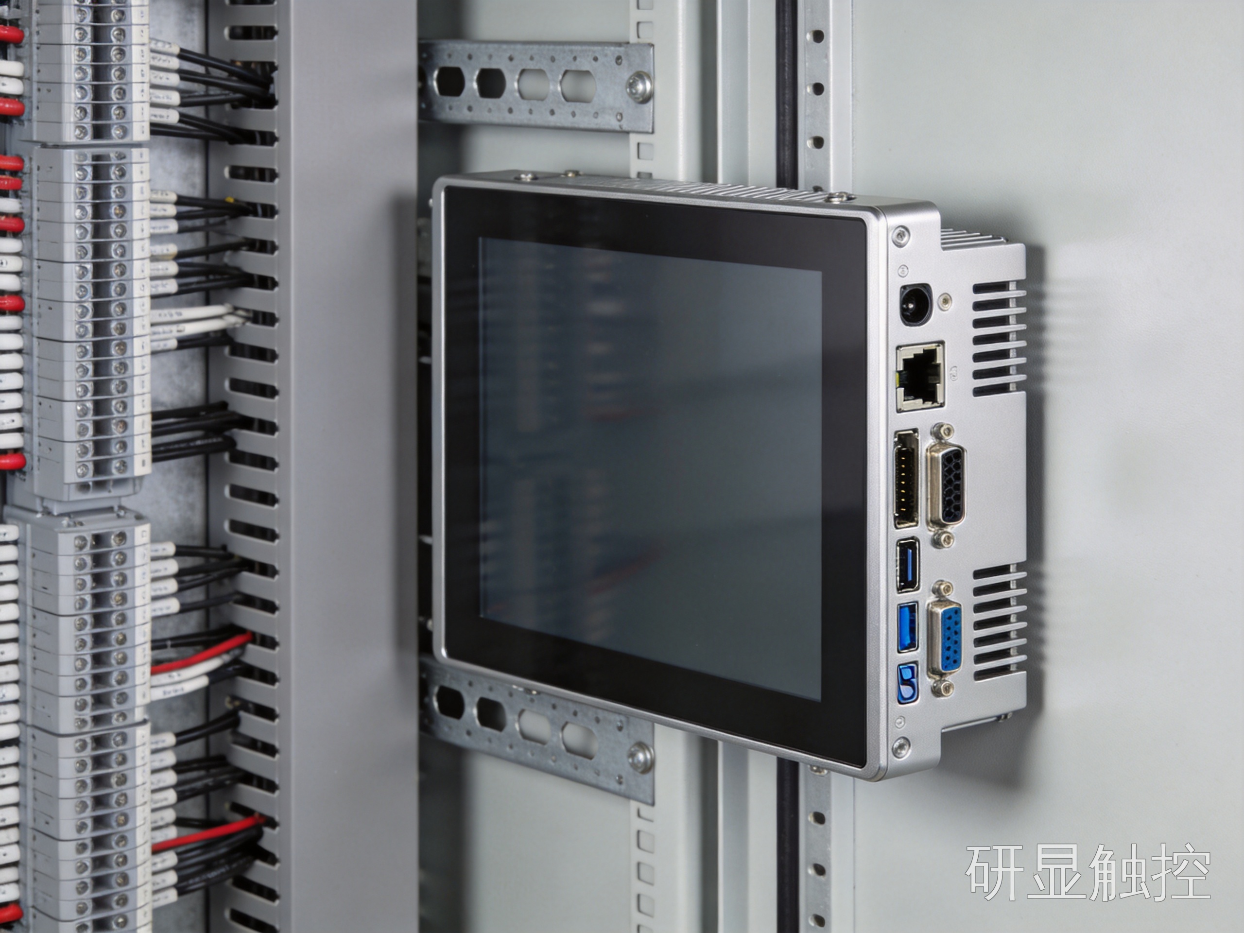 接口兼容与散热结构选型 嵌入式工业平板电脑丰富接口与无风扇散热结构