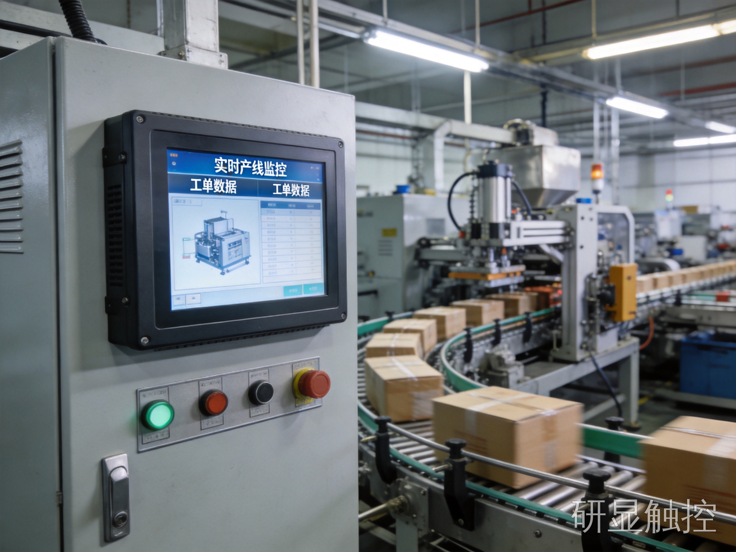 包装线宽温运行与抗干扰 自动化包装线嵌入式智能工控一体机抗干扰运行
