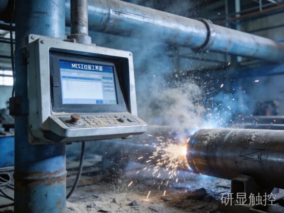 粉尘车间MES报工终端频繁宕机，研判嵌入式mes工位终端一体机的源头设计