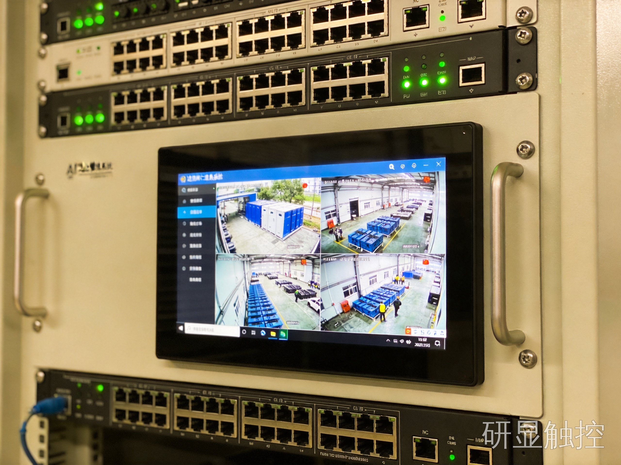 边缘AI推理终端工业级触摸一体机