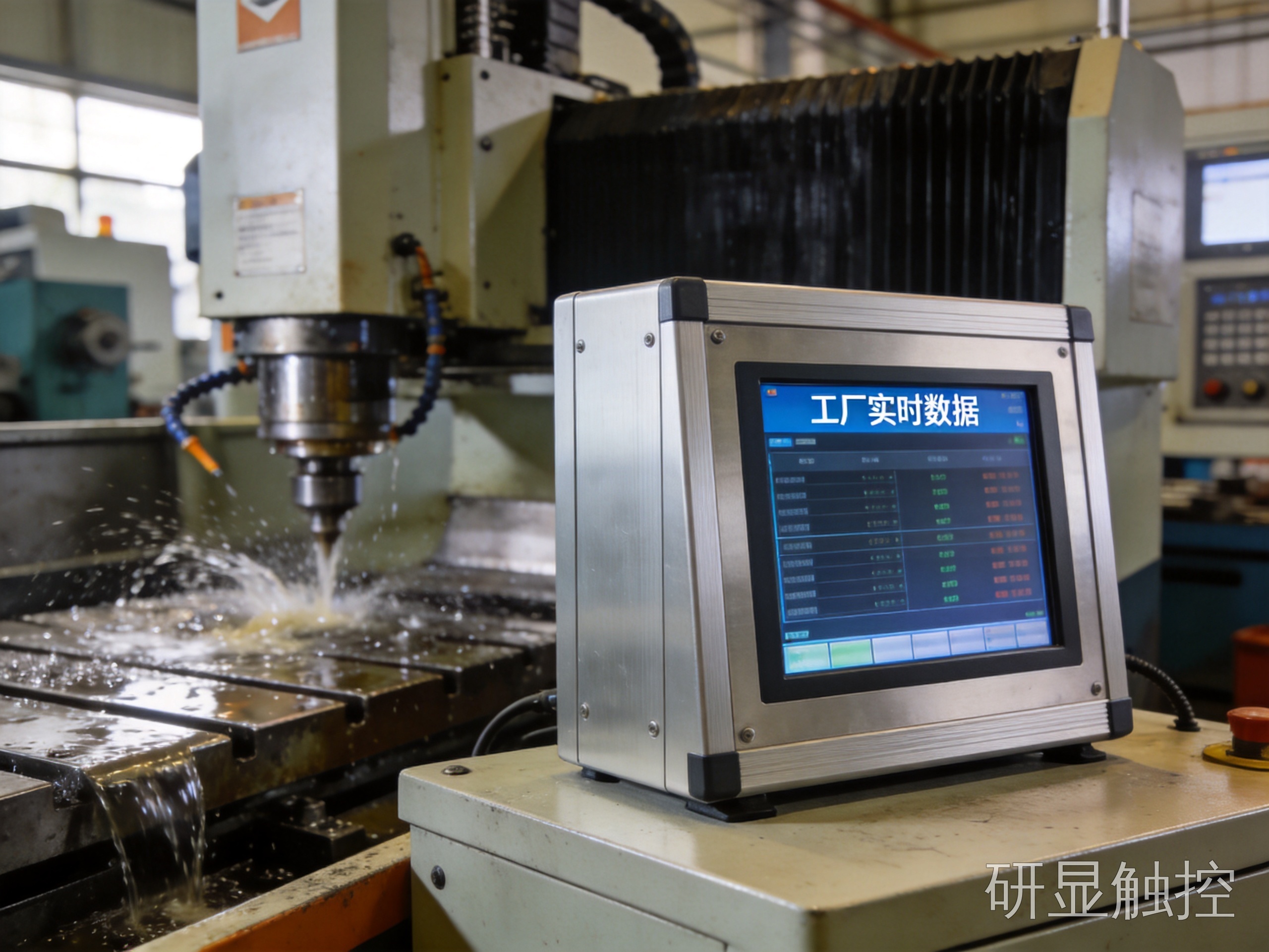 纯平前面板与全封闭铝合金机身共同应对粉尘与油雾