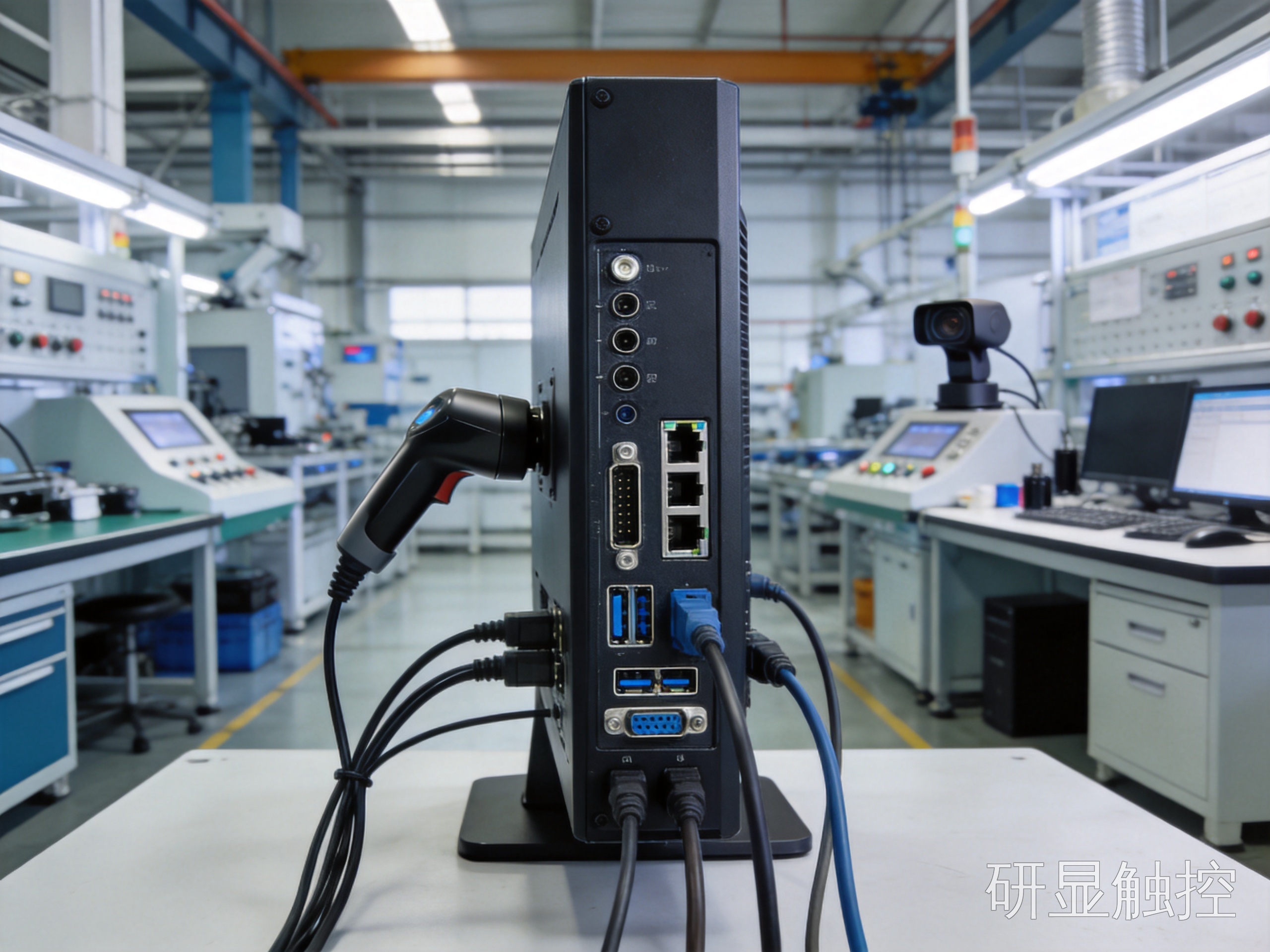 多接口同时接入扫码枪、视觉相机与上位机数据