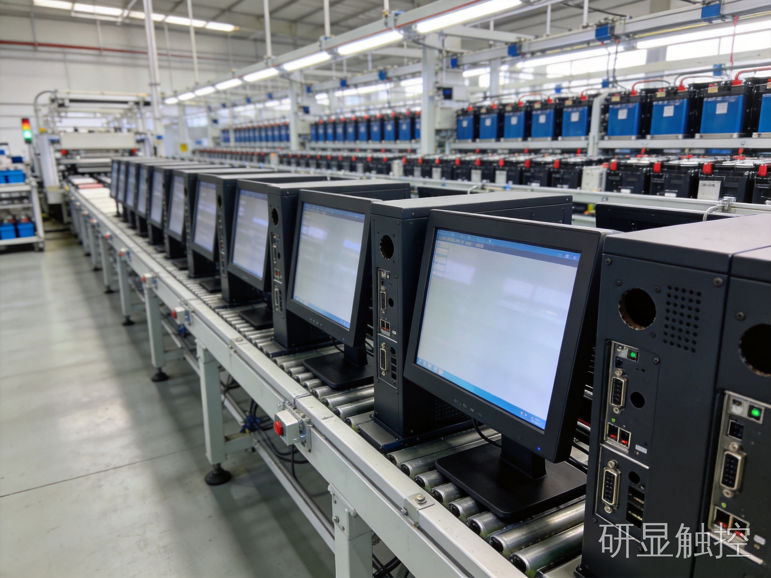 整段产线统一硬件基线便于备件与维保的批量化