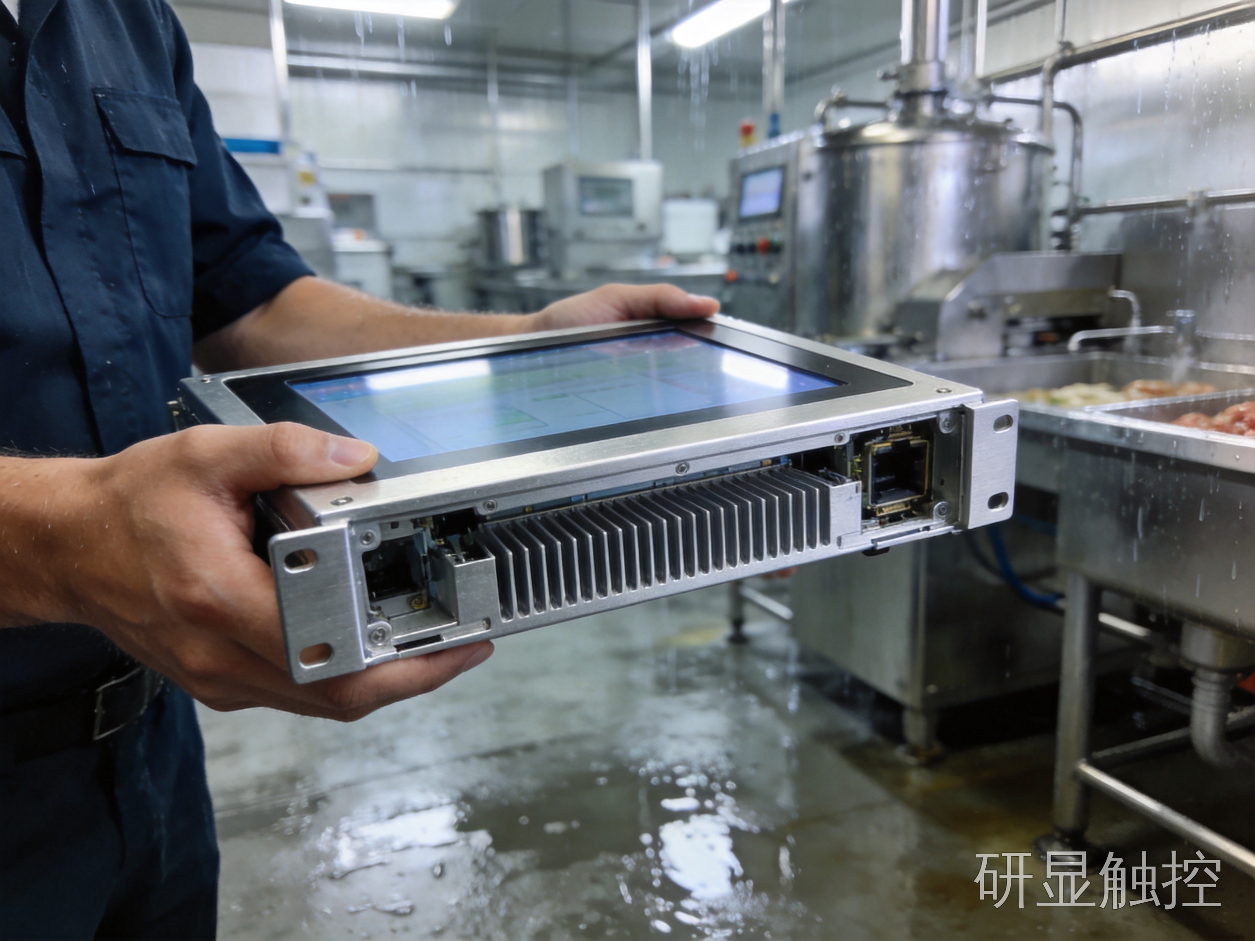 全铝无风扇机身通过铝合金壳体被动散热 全铝无风扇机身通过铝合金壳体被动散热