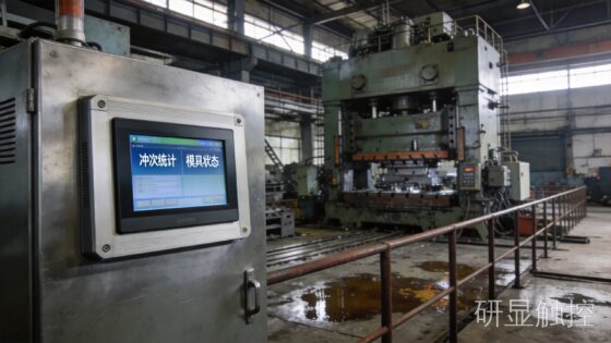 面对冲压车间高振高尘工况，17英寸工控一体机的全封闭铝合金结构如何保障连续运行
