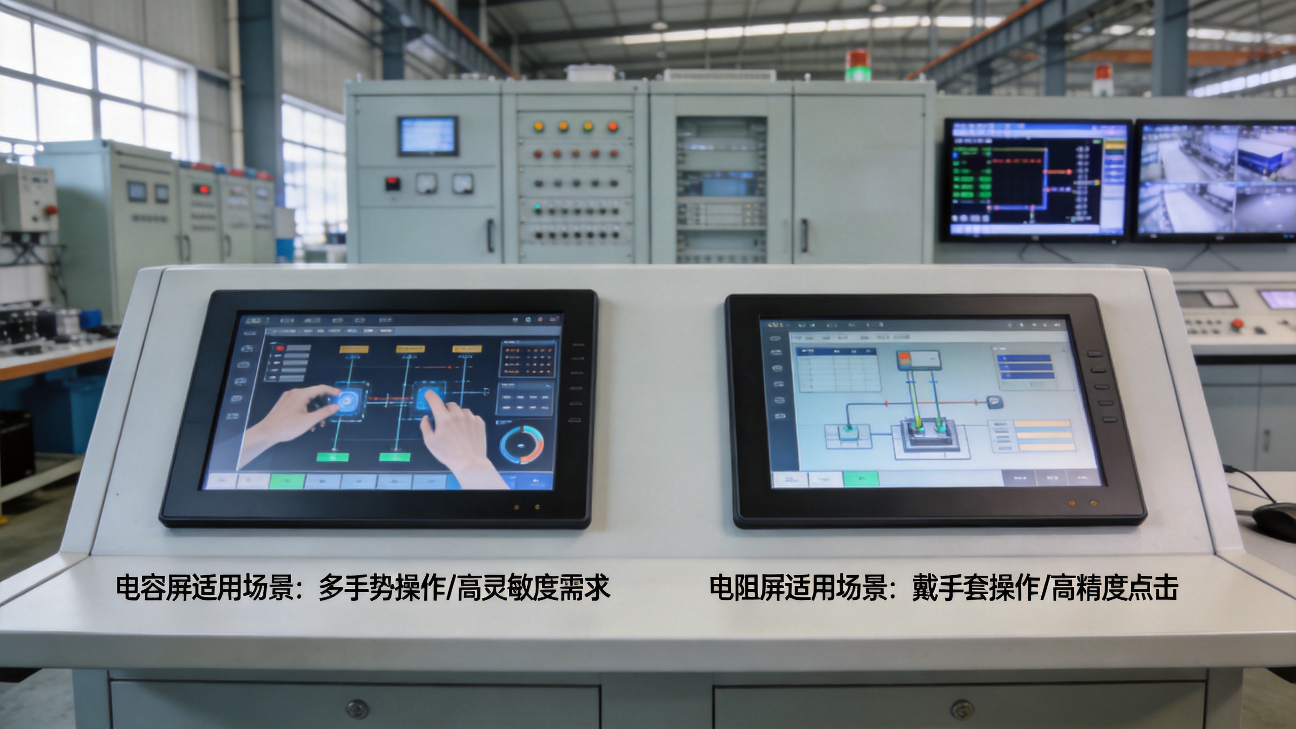 触摸技术选型决策框架 工业触摸显示器选型对比分析