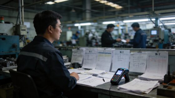 报工数据频繁出错后追查发现，mes工位终端一体机缺失让交接班乱象彻底暴露了