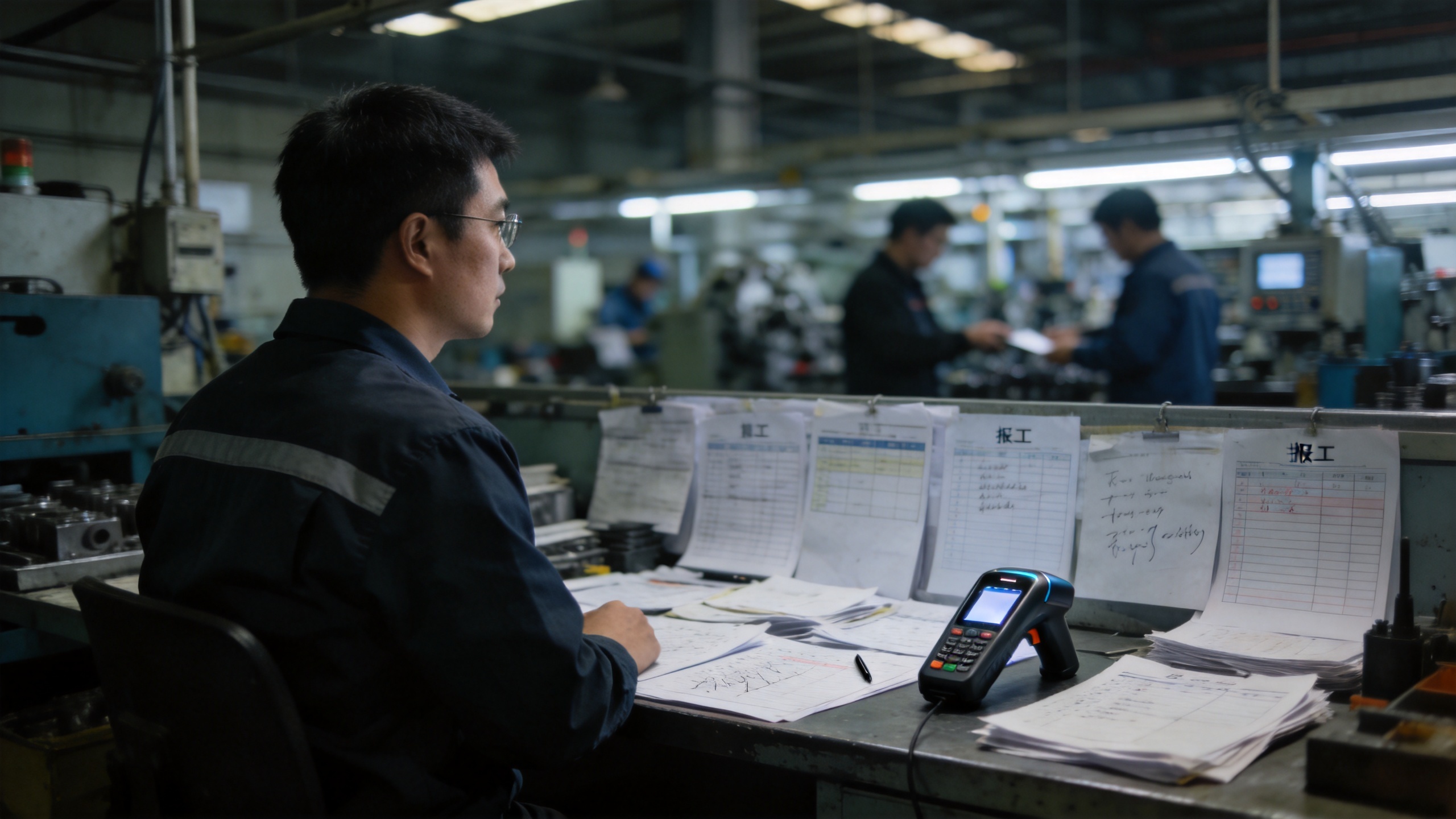 报工数据频繁出错后追查发现，mes工位终端一体机缺失让交接班乱象彻底暴露了