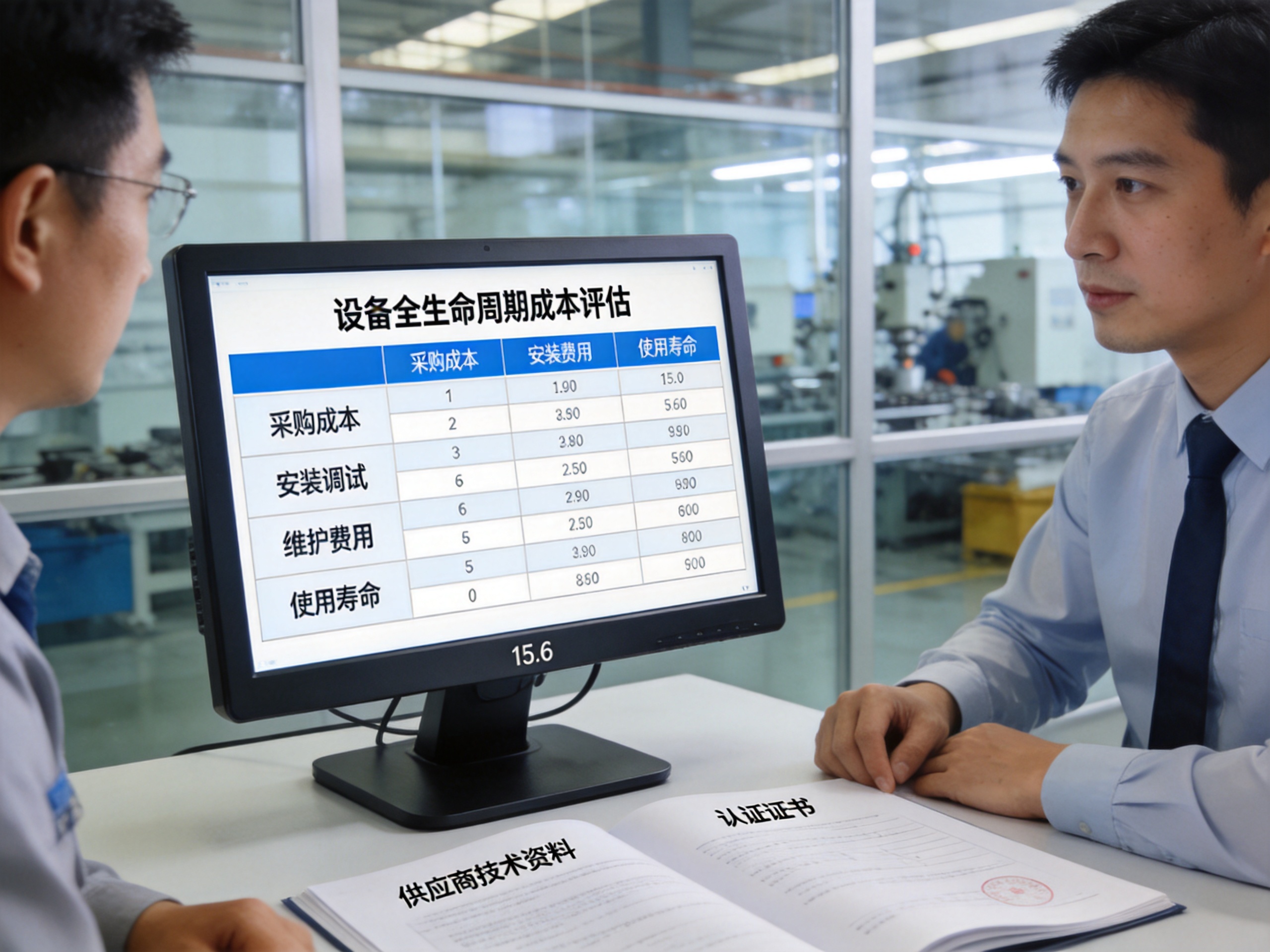 15.6工业显示器全生命周期成本评估 15.6工业显示器全生命周期成本评估与品牌选型对比