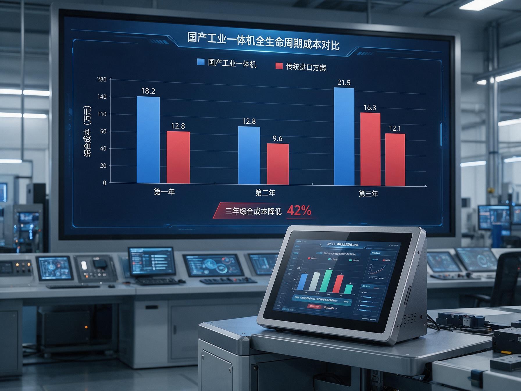 TCO成本分析 国产工业一体机全生命周期成本对比