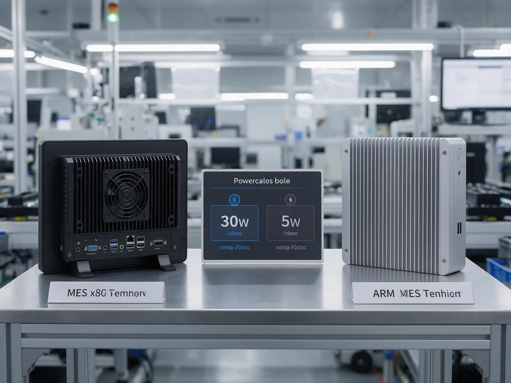 ARM与x86架构功耗对比 ARM与x86架构MES工位一体机功耗对比
