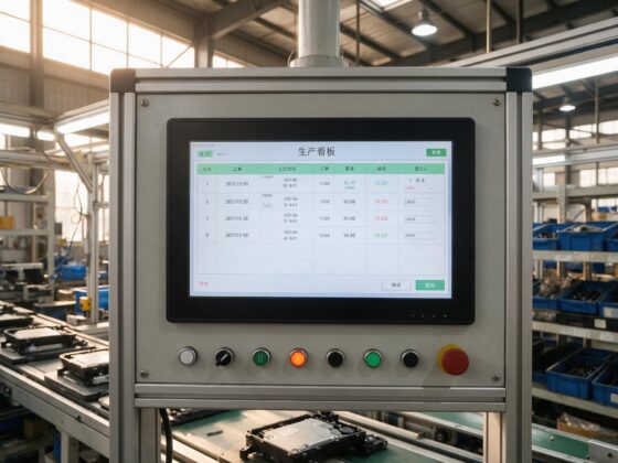 别再按家用屏幕的标准挑工业屏，15.6工业显示器选型先核对这三个车间工况